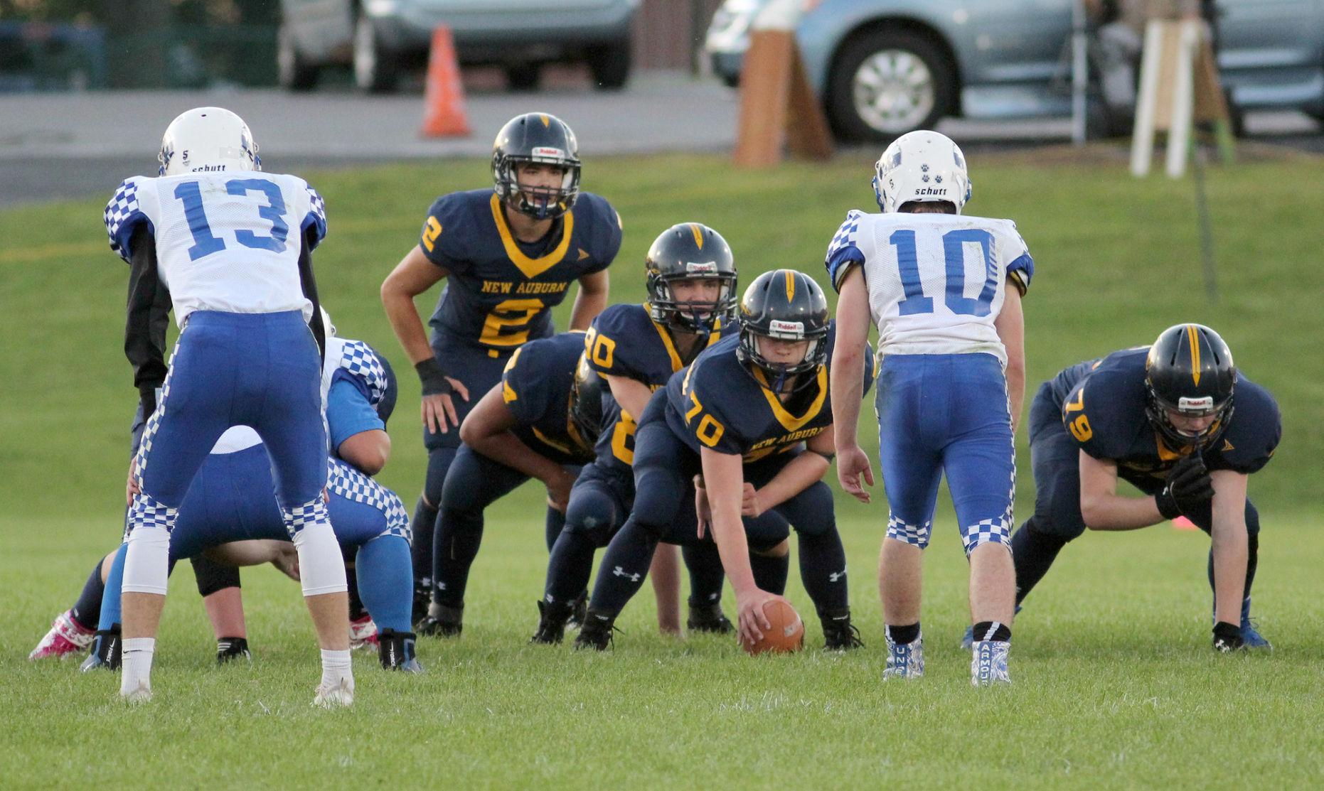 Mellen at New Auburn football 8-30-19
